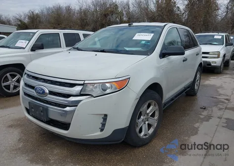2013 Ford Edge Se z USA, uszkodzony, nr VIN 2FMDK3G96DBA87355